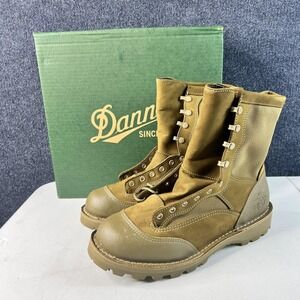 Danner USMC RAT Temperate Boots Mens Size 10 W Coyote‎ Brown Gore-Tex USA 15660X
